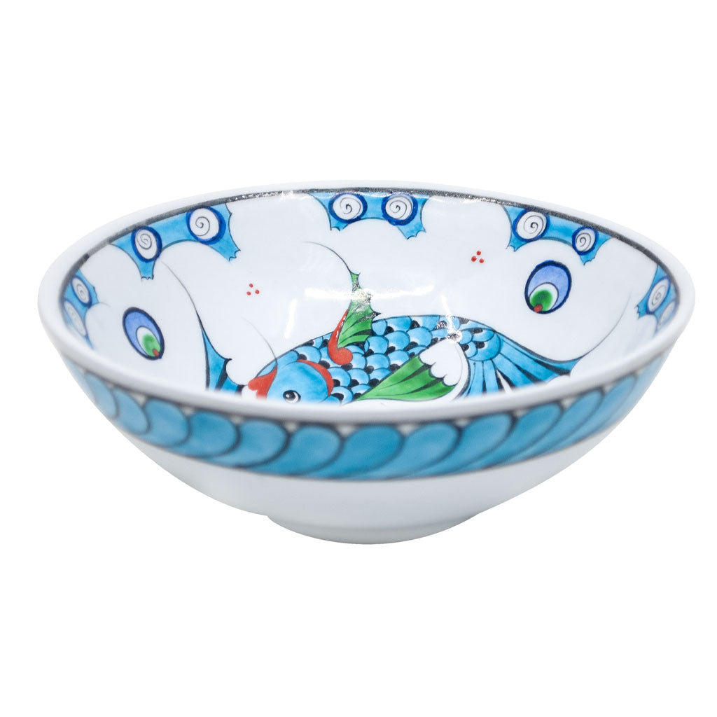 Iznik Fish Design ceramic Bowl