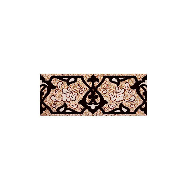 Floral pattern seljuk border tile