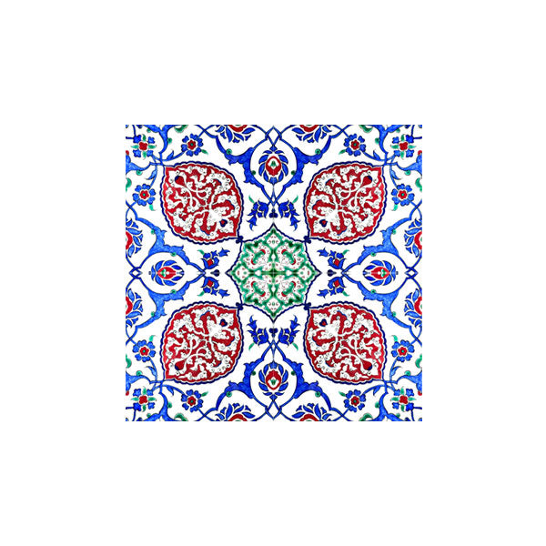 Iznik tiles with cloud pattern 