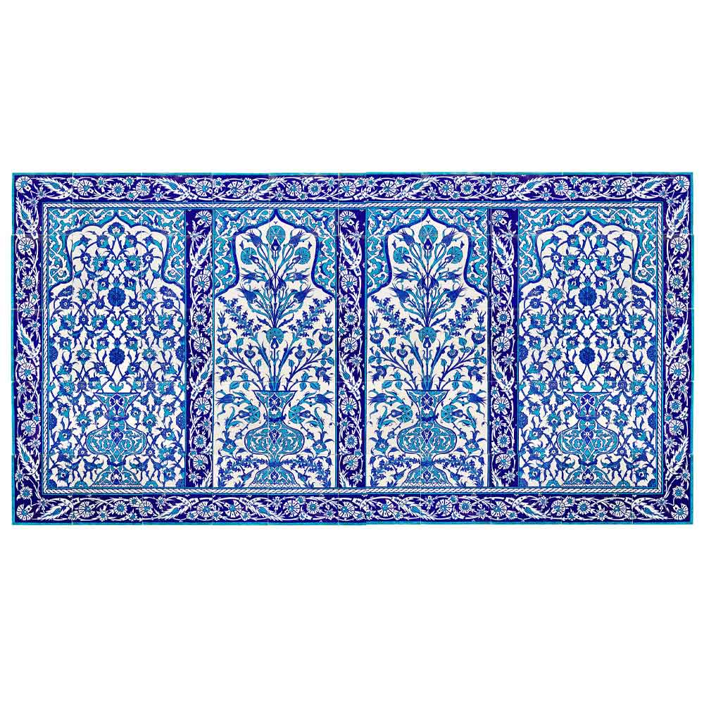 Gorgeous Iznik tile panel from Victoia &amp; Albert Museum