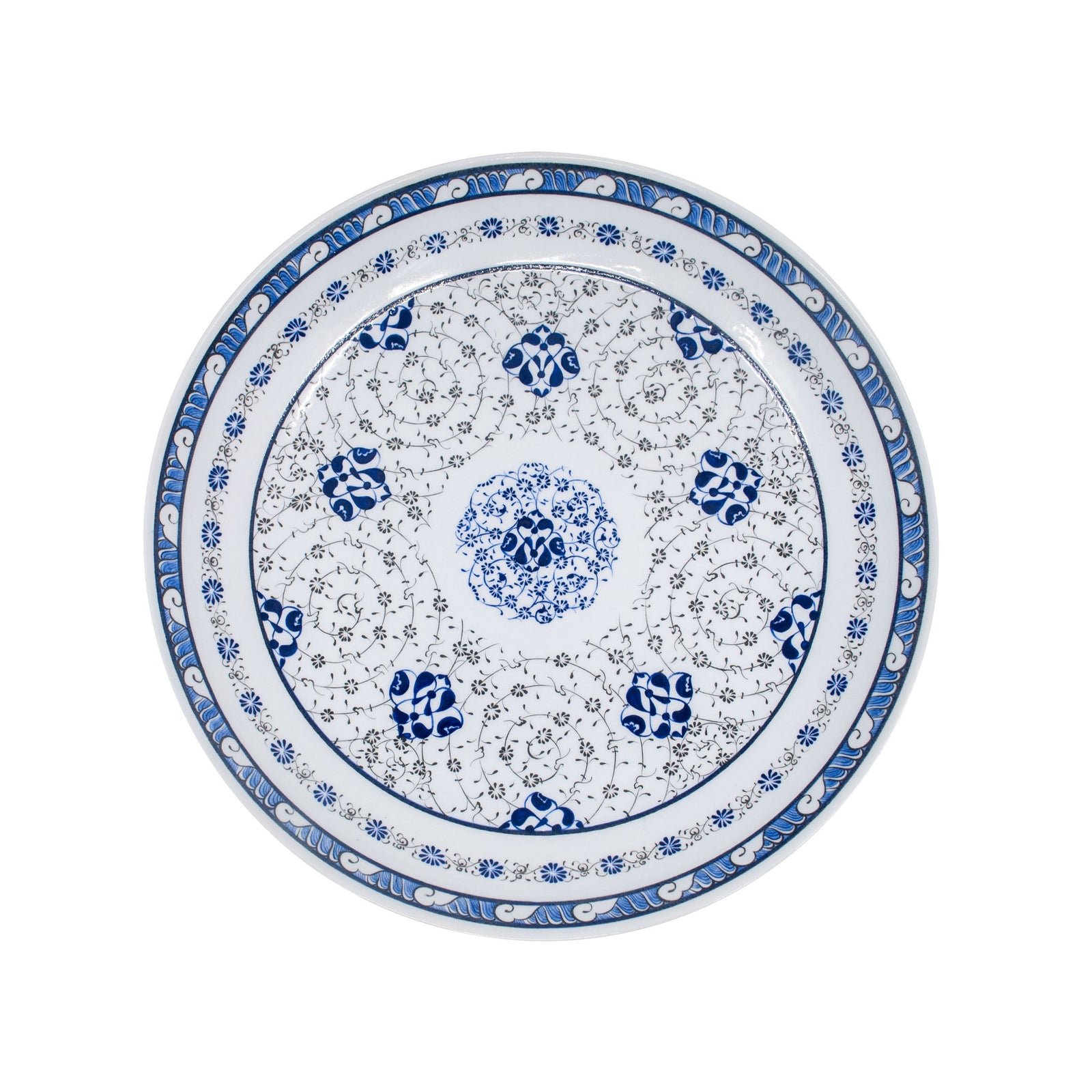 Golden hore ware Iznik from 16th century. Collection plate