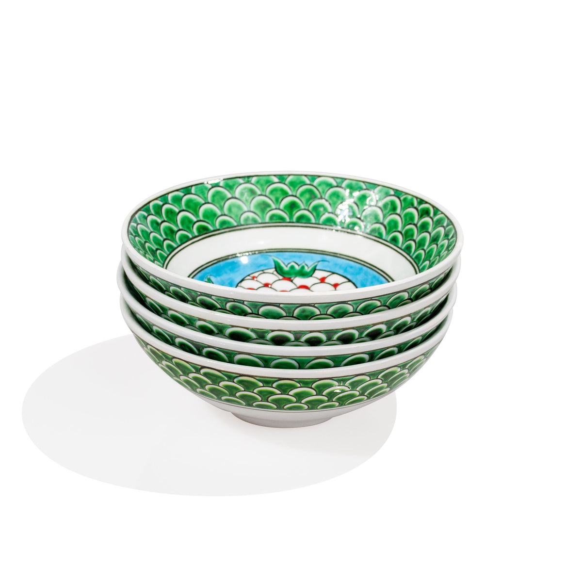 Iznik Ceramic Bowl Set - Pomegranate