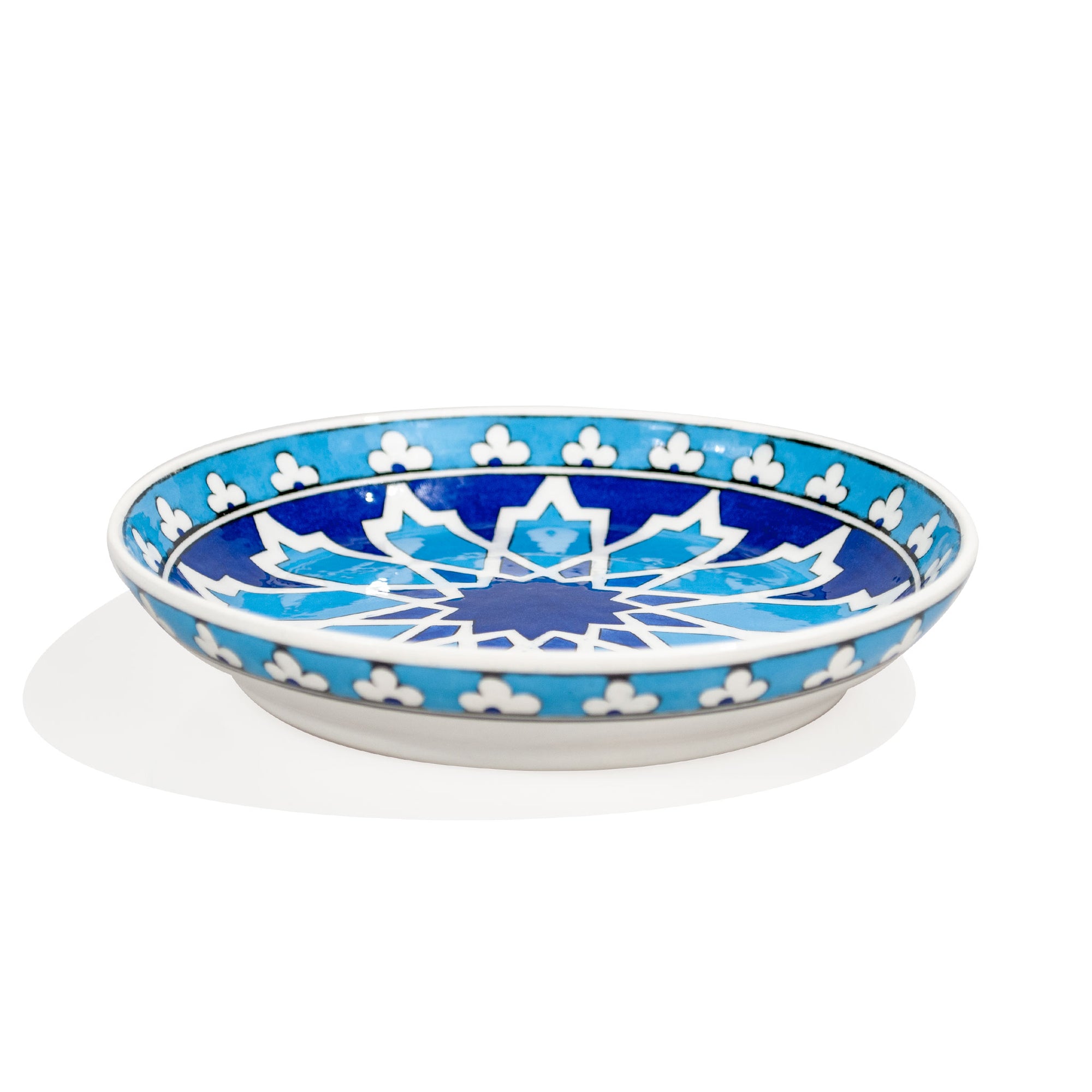 Iznik Ceramic Appetizer Plate Set - Seljuk