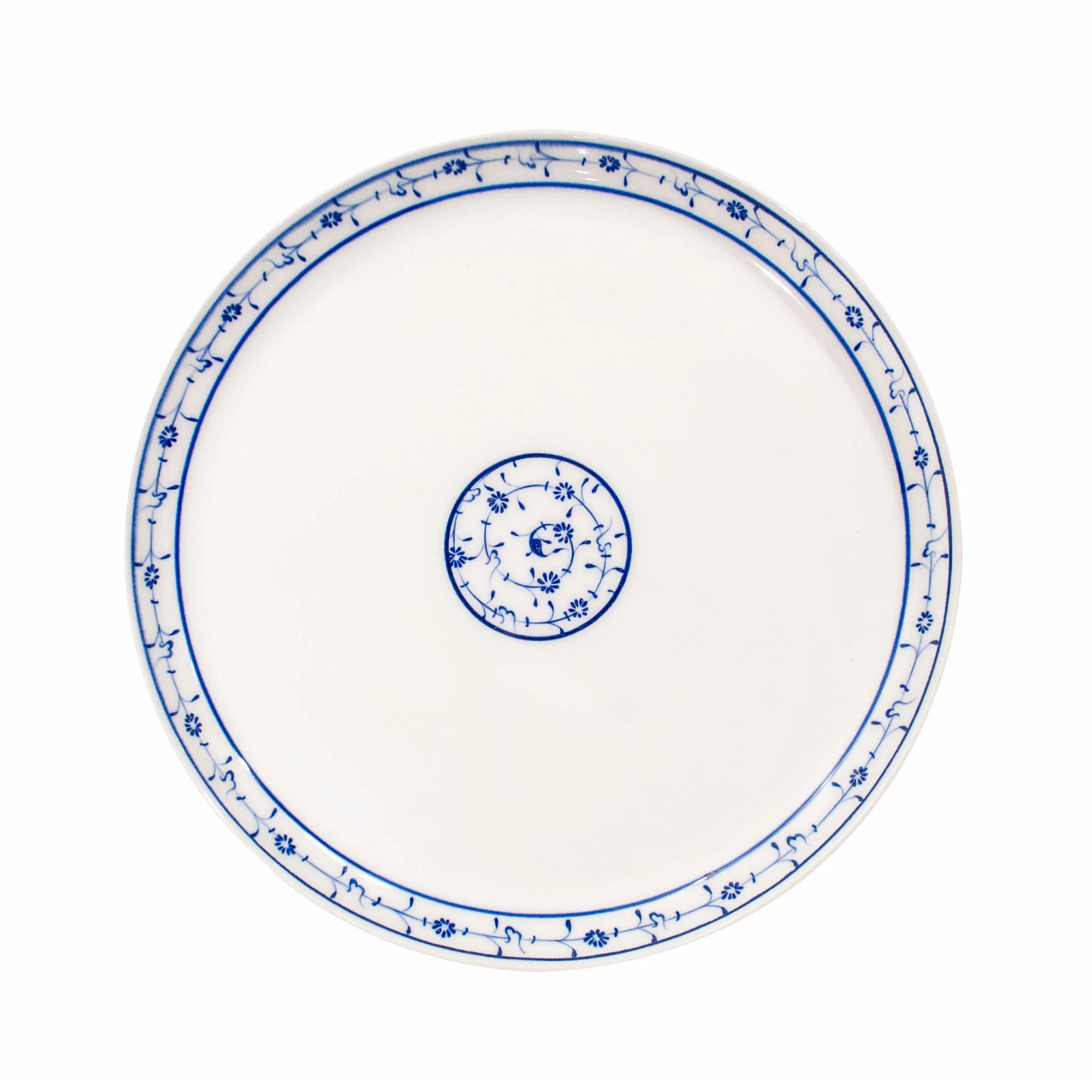 Iznik Porcelain Hors d'oeuvre Plate golden horn plate