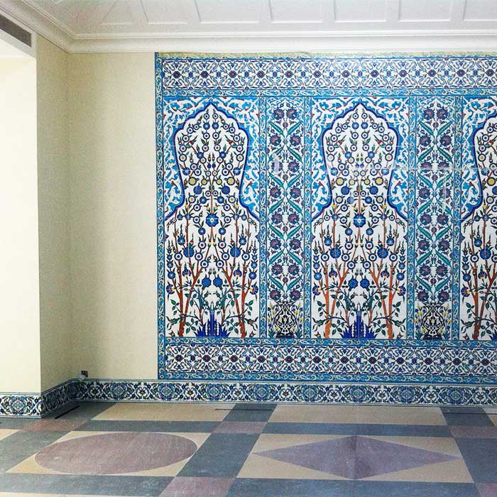 iznik tile panels