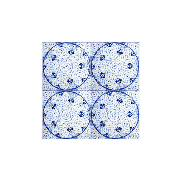 Iznik Tile Golden Horn Pattern