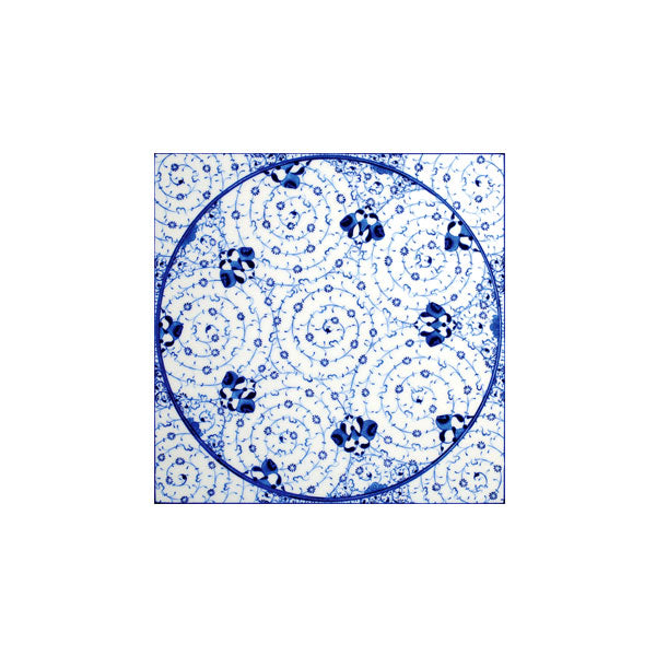 Iznik Tile with Golden Horn Pattern