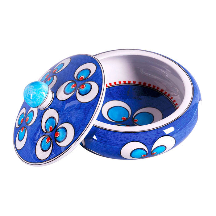 Iznik Sugar Bowl Chintamani Design