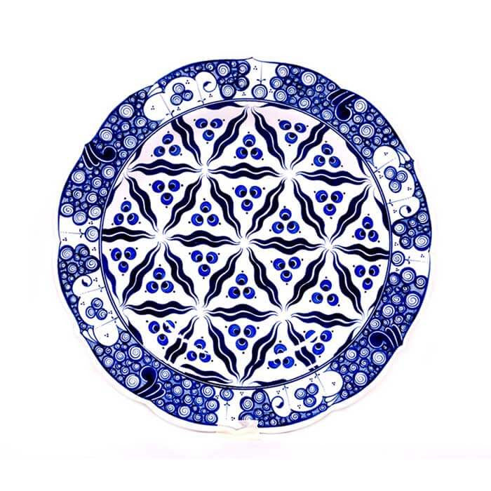 Iznik Plate Chintamani Design