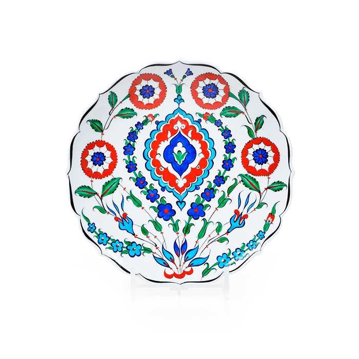 Iznik Plate Medallion Design