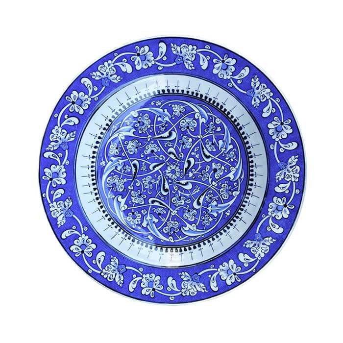 iznik plate rumi design