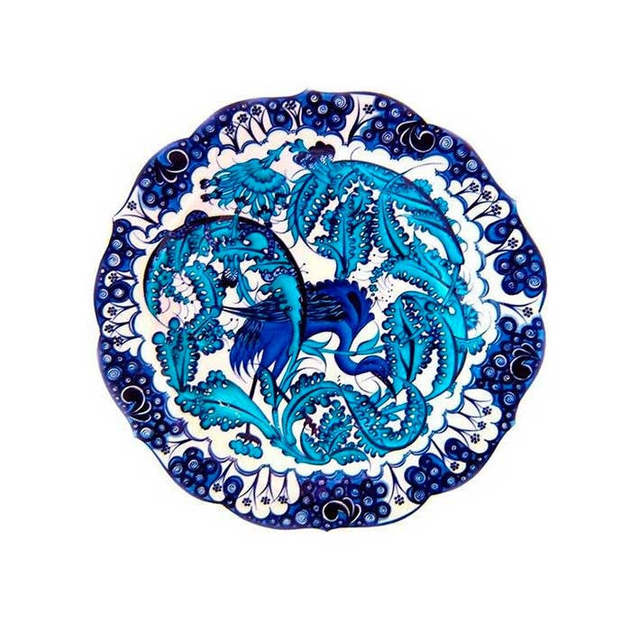 hand painted iznik plate