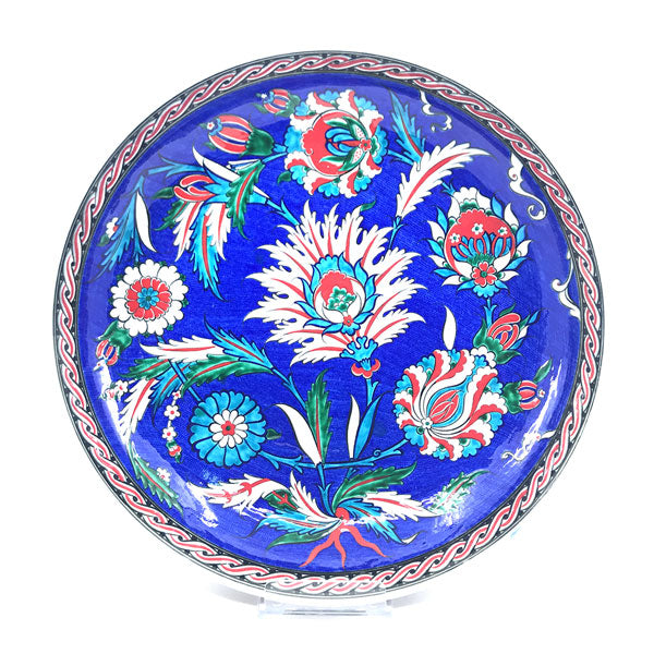 Iznik Plate Sycamore Design