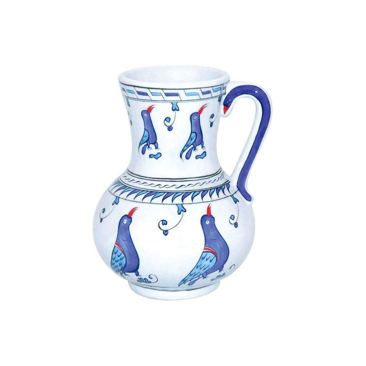 Iznik pottery jug